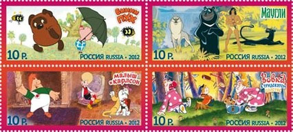 Герои отечественных мультфильмов