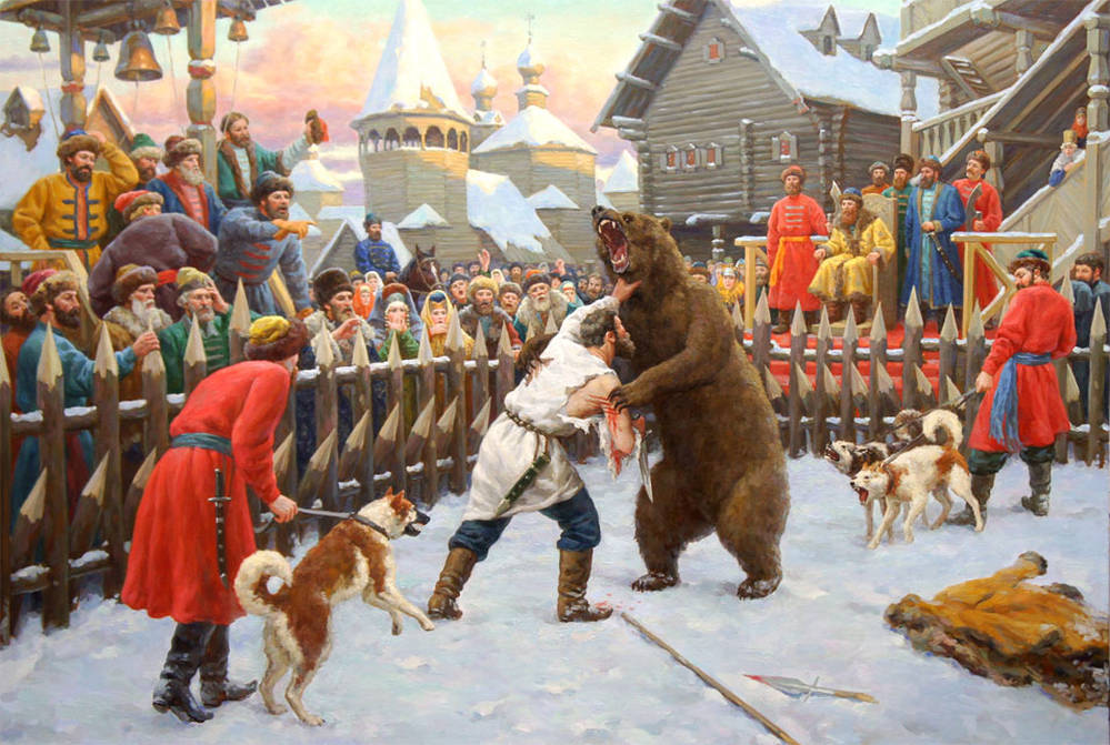 Бой с медведем