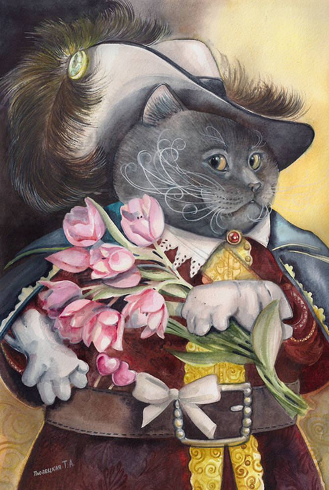 Кот Мушкетер
