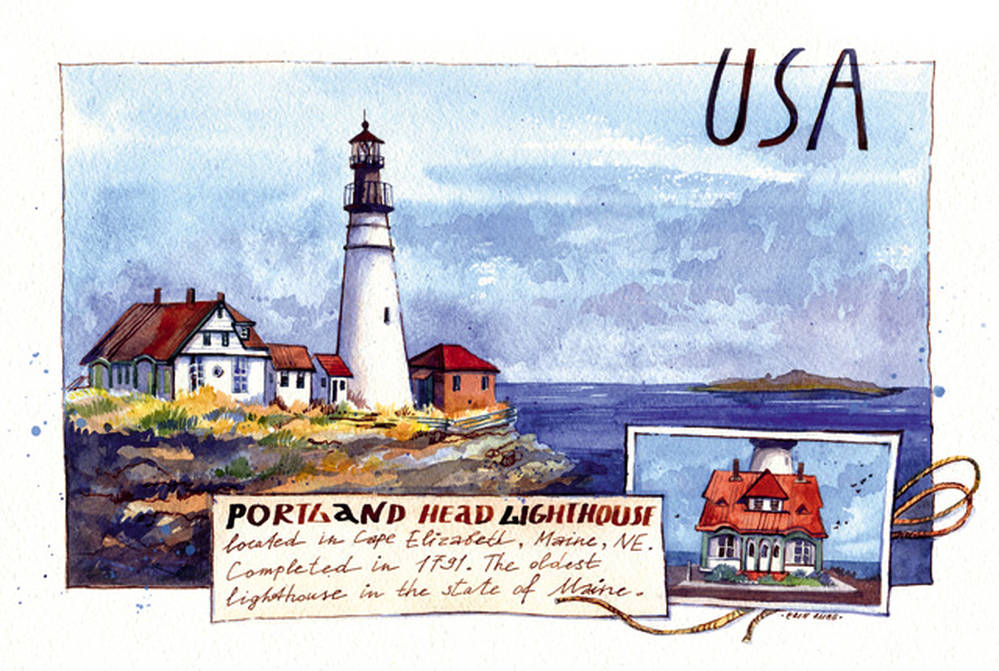 Маяк Portland Head Light