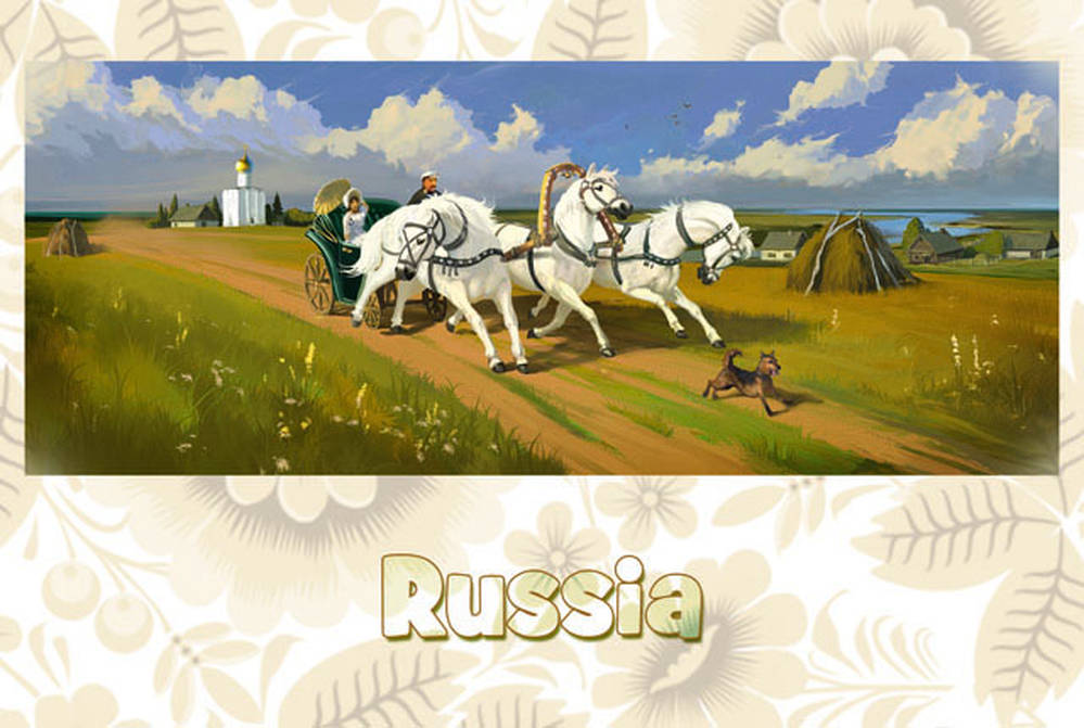 Россия. Лето