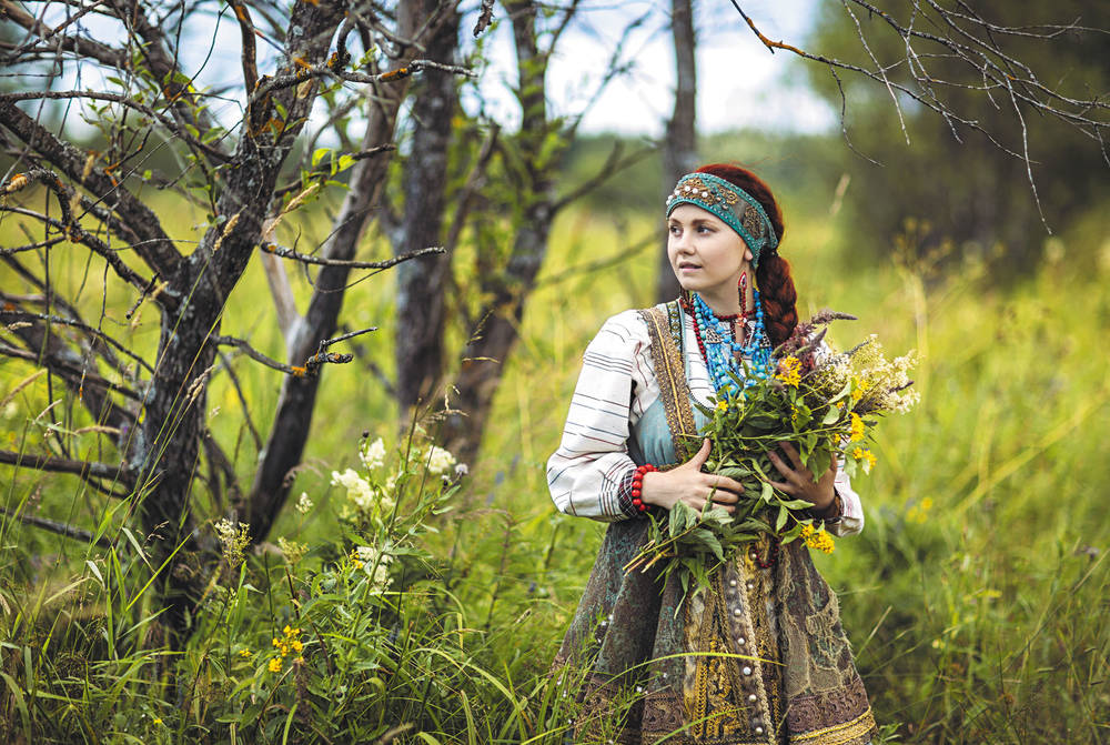 Русская целительница